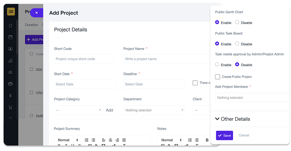 Project & Task Management Project & Task Management