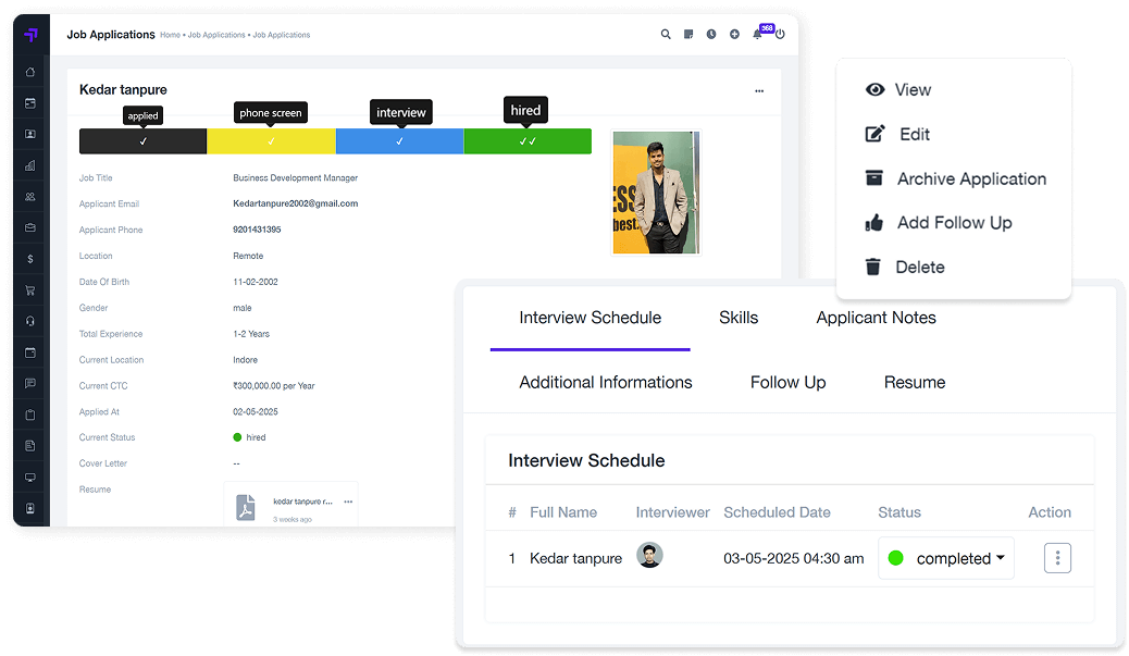 Recruit Management Recruit Management