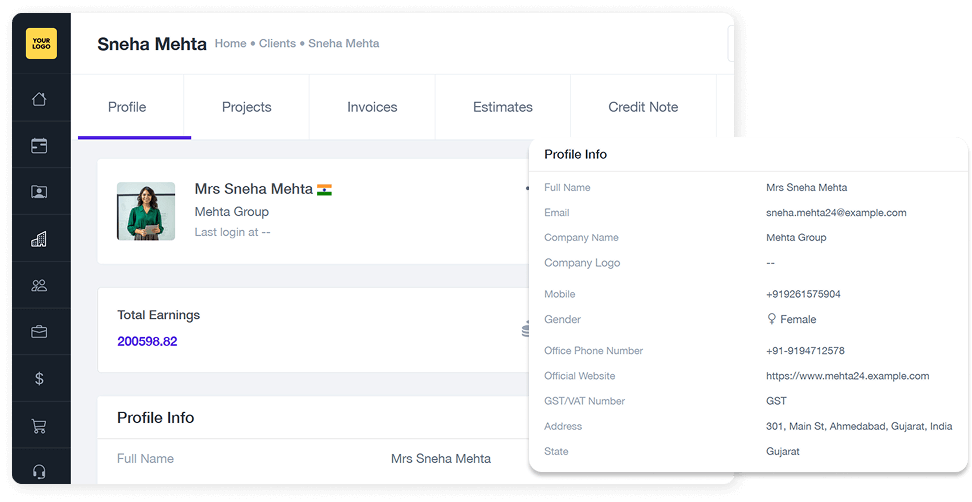 Client Management Client Information Communication