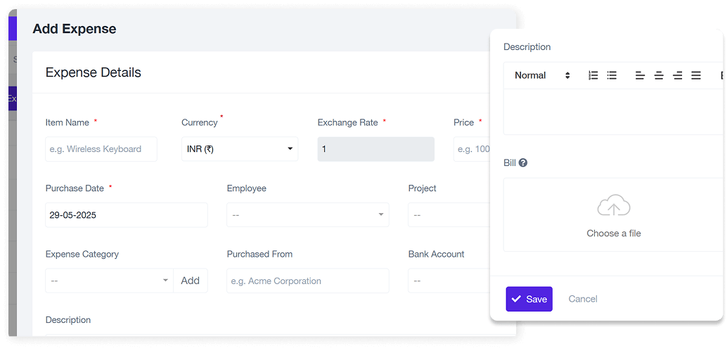 Payroll Management Expense Management