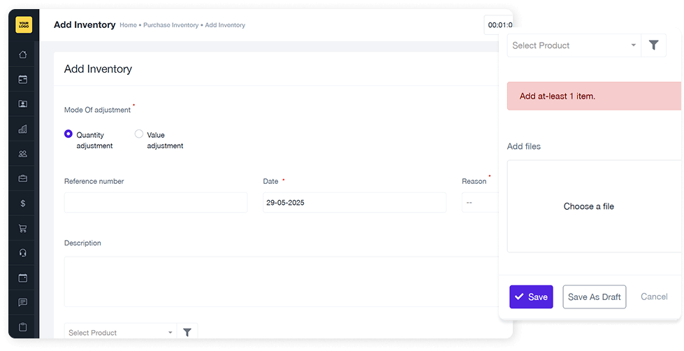Purchase Management Inventory Management