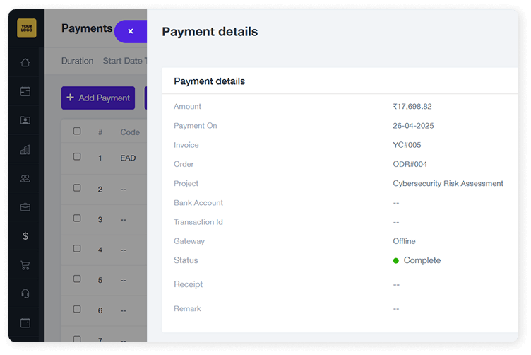 Finance Management Payments client