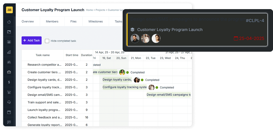 Project & Task Management Project & Task Management